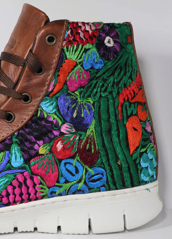 CHAX' QUETZAL artisan sport boots -handmade shoes-artesan boots.11