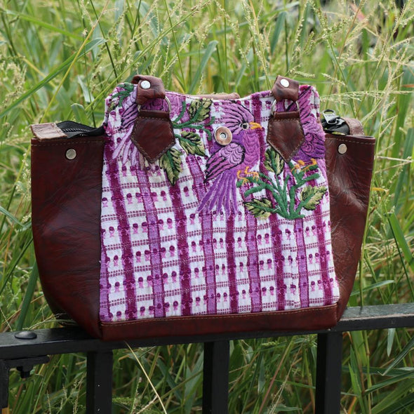 Handmade handbag .