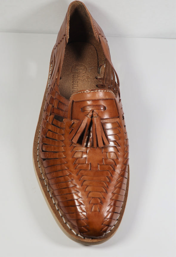 Handmade summer leather shoes for men