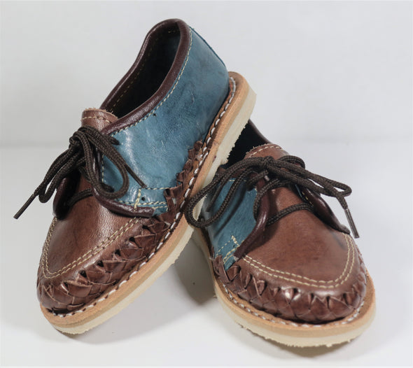 Handmade summer leather shoes for todlers