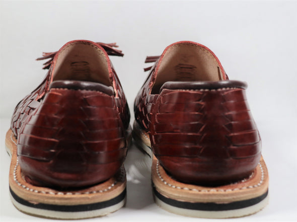 Handmade summer leather shoes for men